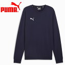 【0のつく日限定店内ポイント最大20倍(5/30 00:00〜)】 お買い得スペシャルプライス メール便送料無料 プーマ teamGOAL カジュアル クルーネ...