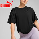 クリアランスセール 【返品不可】 メール便送料無料 プーマ STUDIO TWIST Tシャツ 526321-01 レディース