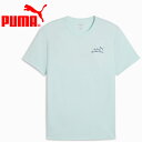 クリアランスセール 【返品不可】メール便送料無料 プーマ GRAPHICS RUNNING スローガン Tシャツ メンズ 527226-50 メンズ