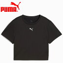 クリアランスセール 【返品不可】メール便送料無料 プーマ TAD ESSENTIAL BABY Tシャツ 527329-01 レディース