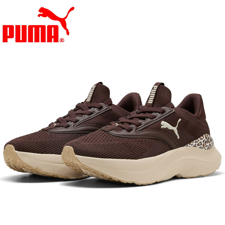 [3일간 한정 점내 포인트 최대 20배(4/18 00:00~4/20 23:59까지)] 이득 스페셜 프라이스 푸마 SOFTRIDE 메이브 애니멀 여성 313610-01 여성 신발