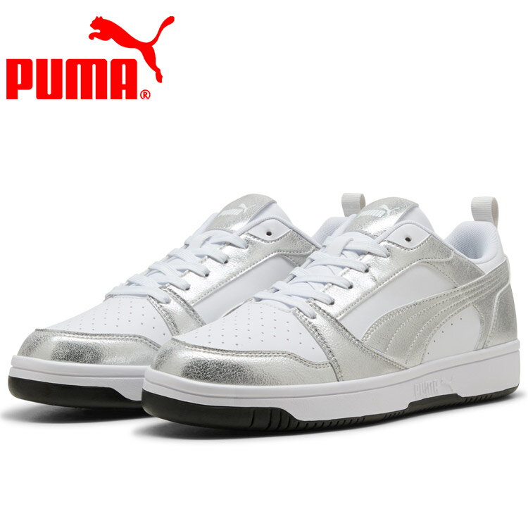 お買い得スペシャルプライス プーマ リバウンド V6 ロウ メタリック 406055-02 メンズシューズ
