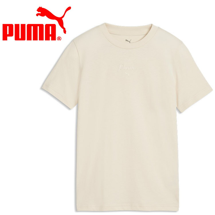 Rakuten - 【3日間限定店内ポイント最大20倍(4/18 00:00〜4/20 23:59迄)】お買い得スペシャルプライス メール便送料無料 プーマ ESS SCRIPT Tシャツ G 694261-87 ジュニア