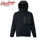 お買い得スペシャルプライス ローリングス Rawlings ストレッチウーブン フードジャケット AOS15S05-B