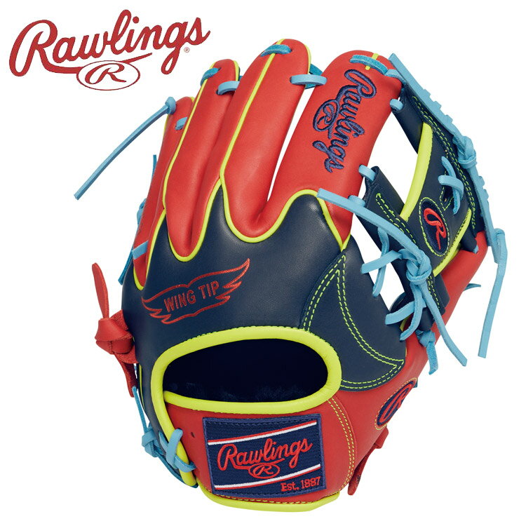 ローリングス 軟式用グローブ MLBカラーシンク GR4HMN52W-NSC 野球