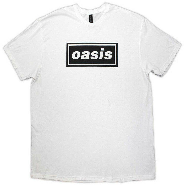 メール便送料無料 ROCKOFF ロックオフ Oasis Decca Logo OASTS01MW メンズ レディース Tシャツ
