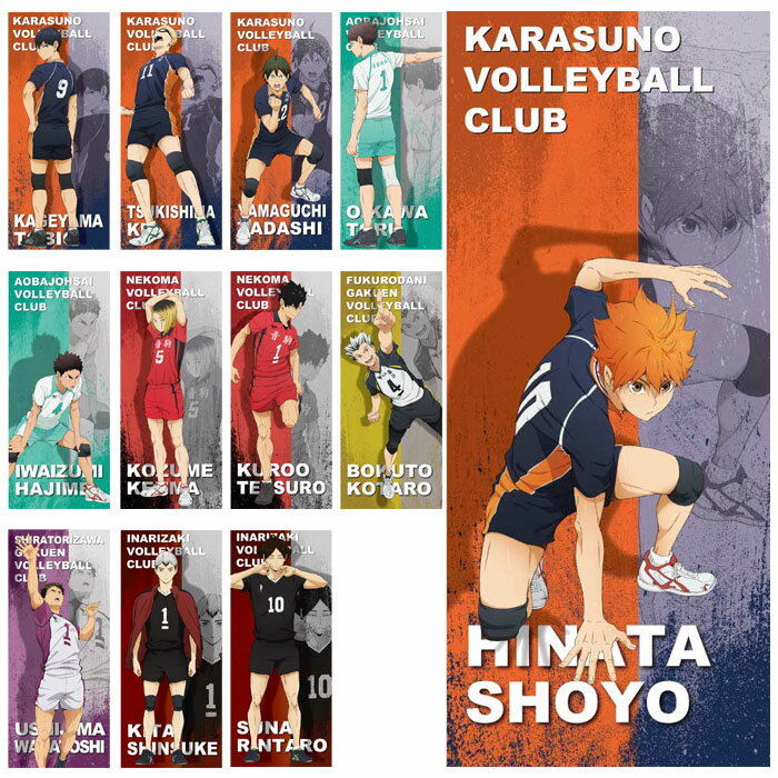 お買い得スペシャルプライス メール便送料無料 ハイキュー!! 公式グッズ スポーツタオル 34×80cm