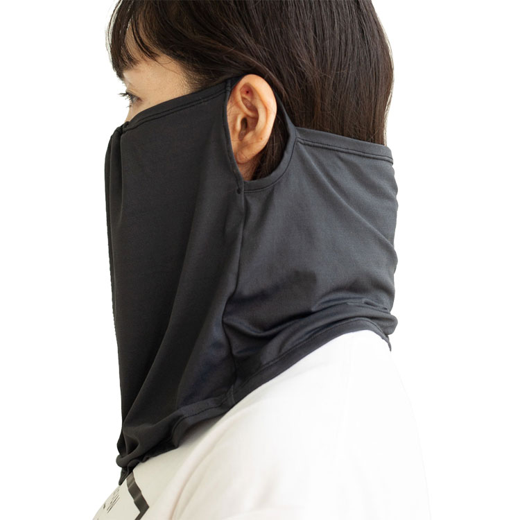 【まとめ買いクーポン対象(組み合わせ自由)】 【決算処分セール】 【返品不可】 メール便送料無料 リュウナ 氷爽 ヒョウソウ フェイスマスク UVケア UPF50+ 吸汗速乾 CL02 fzone-10424631 FZONEスポーツ サンプル画像3