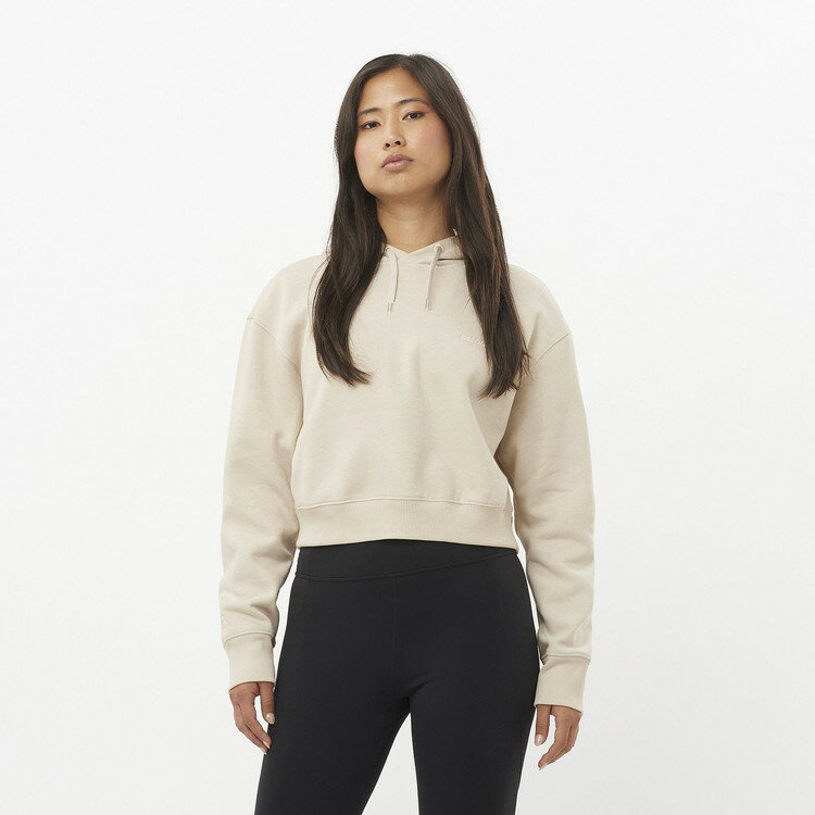 Rakuten - 【スーパーセール限定最終処分プライス】【返品不可】 サロモン SALOMON LOGO CROP HD W LC2522900 レディース