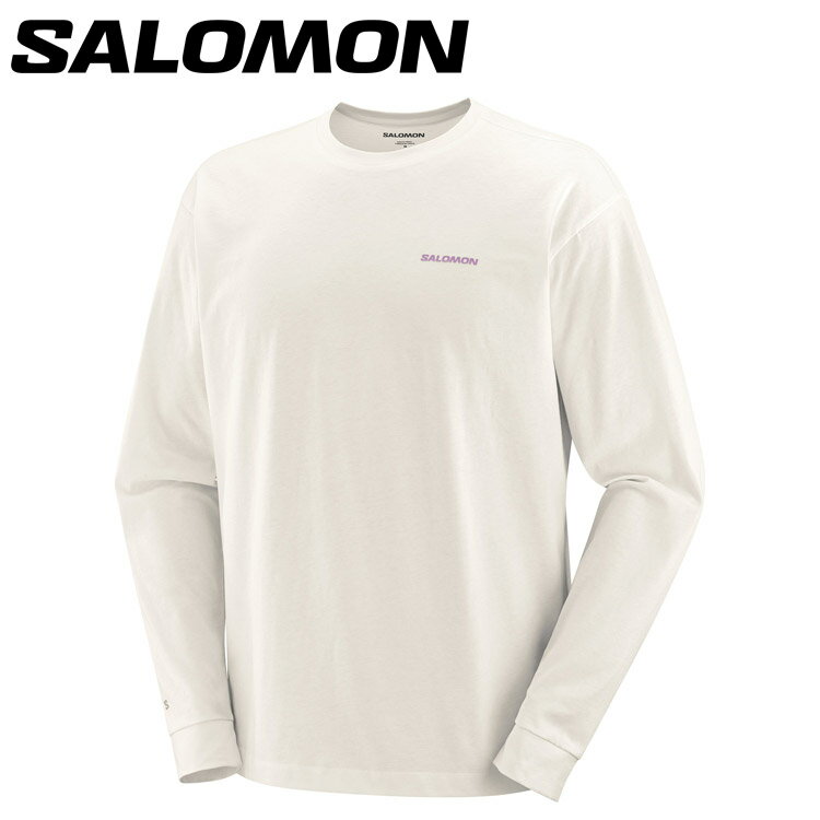 Rakuten - 【期間限定ポイント最大20倍(2026/4/27 23:59迄)】 メール便送料無料 サロモン WILD RAYS LS TEE M LC2833100 メンズ レディース