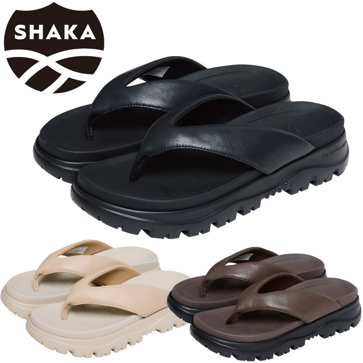 【期間限定ポイント最大20倍(2026/3/27 23:59迄)】 SHAKA シャカ トングサンダル KHAZANA THONG EX SK-302V3 メンズ レディース サンダル