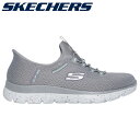 【5のつく日限定店内ポイント最大20倍(9/25 00:00~23:59迄)】 お買い得スペシャルプライス SKECHERS スケッチャーズ SUMMITS-BEST CHOICE SKJ-150199W-GYAQ レディース シューズ