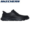 【5のつく日限定店内ポイント最大20倍(9/25 00:00~23:59迄)】 お買い得スペシャルプライス SKECHERS スケッチャーズ ARCH FIT GARZA-ROWAN SKJ-205517-BBK メンズ レディース シューズ