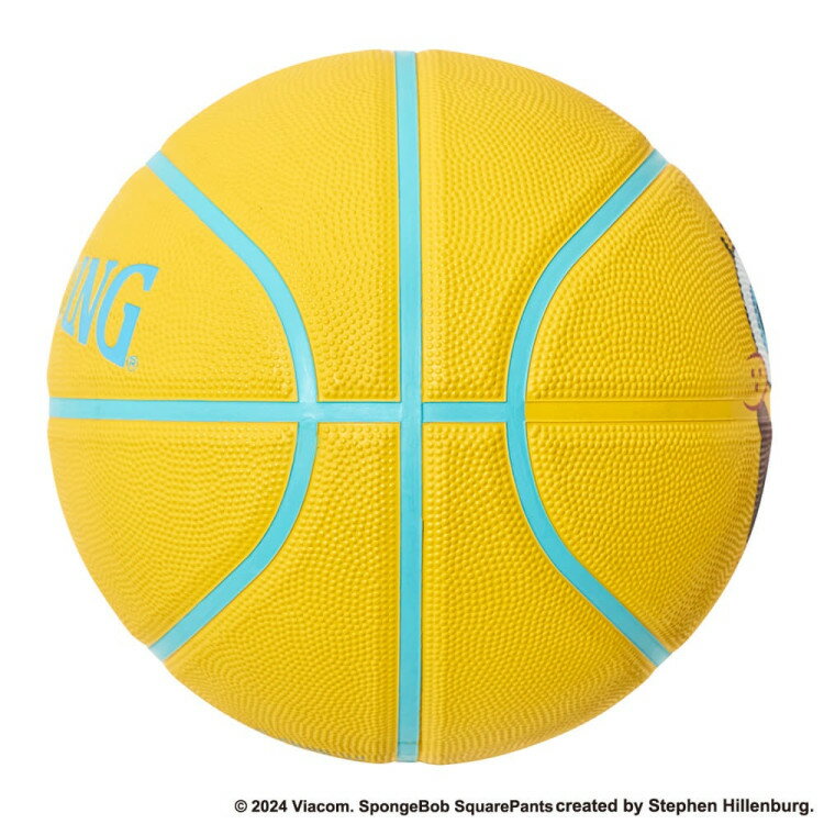 【期間限定ポイント最大20倍(2026/3/13 23:59迄)】 スポルディング BASKETBALL スポンジ・ボブ スマイル ラバー 6号球 85-130J 【地域限定送料無料】