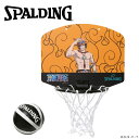 【4日間限定店内ポイント最大20倍(8/18 23:59迄)】 スポルディング BASKETBALL マイクロミニ ONE PIECE メラメラの実 79-084J