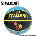 【ワンダフルデー限定店内ポイント最大20倍(8/1 00:00〜23:59迄)】 スポルディング BASKETBALL スポンジ・ボブ アンダーザシー 5号球 ...