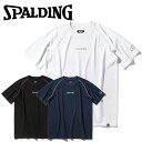 【期間限定ポイント最大20倍(2025/5/27 11:59迄)】 お買い得スペシャルプライス メール便送料無料 スポルディング バレーボール Tシャツ パイピ...