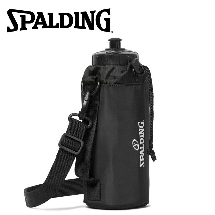 Rakuten - 【3日間限定店内ポイント最大20倍(4/18 00:00〜4/20 23:59迄)】お買い得スペシャルプライス スポルディング BASKETBALL ボトルキャリアー ブラック×ホワイト 42-016BW 【地域限定送料無料】