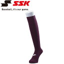 メール便送料無料 エスエスケイ SSK 野球 カラーソックス メンズ BSC1500-22