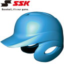 【いちばの日限定店内ポイント最大20倍(7/18 00:00~23:59迄)】 エスエスケイ SSK 野球 Proedge 軟式打者用両耳付きヘルメット H2500-60