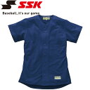 お買い得スペシャルプライス 【2枚までメール便送料無料】 エスエスケイ SSK 野球 無地メッシュシャツ ジュニア US0001JM-70
