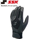 【スーパーセール期間限定店内ポイント最大20倍(6/11 1:59迄)】 お買い得スペシャルプライス 【2枚までメール便送料無料】 エスエスケイ SSK 野球 高校野球対応シングルバンド手袋 両手 バッティング手袋 BG3004W-90(4)