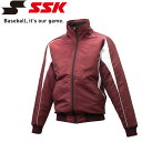 エスエスケイ SSK 野球 グラウンドコート フロントフルZIP 中綿 BWG1008-2210