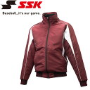 エスエスケイ SSK 野球 グラウンドコート フロントフルZIP 中綿 ジュニア BWG1008J-2210