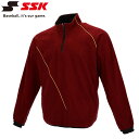 お買い得スペシャルプライス エスエスケイ 野球 フリースジャケット ハーフZIP長袖(裏タフタ) BWF230HZ-22 メンズ レディース