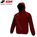 お買い得スペシャルプライス エスエスケイ 野球 フリースジャケット 長袖パーカ(裏タフタ) BWF230PL-22 メンズ レディース