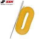 【お買い物マラソン限定店内ポイント最大20倍(5/16 1:59迄)】メール便送料無料 エスエスケイ 野球 グラブ修理紐(硬式用) YF107LTN メンズ レ...