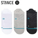 お買い得スペシャルプライス メール便送料無料 スタンス ソックス 靴下 3足セット RUN LIGHT TAB 3 PACK A248A23FLXMUL レディース