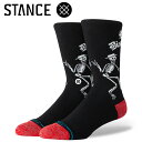 お買い得スペシャルプライス メール便送料無料 スタンス SKELLY DANCING CREW A556A25SKEBLK メンズ
