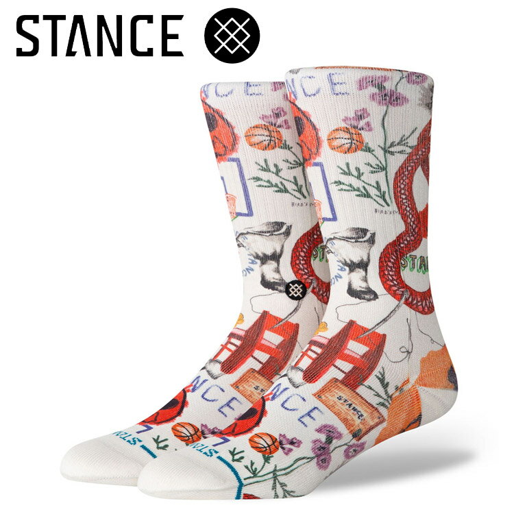 お買い得スペシャルプライス メール便送料無料 スタンス CALICATION CREW A556D24CALCVS メンズ