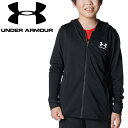 お買い得スペシャルプライス メール便送料無料 アンダーアーマー UAテック フルジップ フーディー 6001341-001 ジュニア
