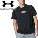お買い得スペシャルプライス メール便送料無料 アンダーアーマー UAテック グラフィック ショートスリーブ Tシャツ 6001301-001 メンズ