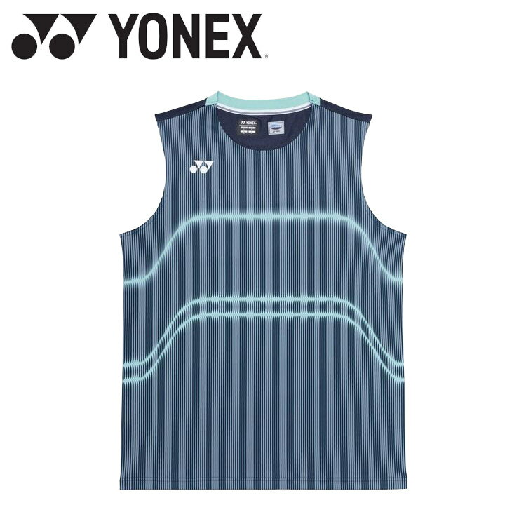 Rakuten - 【お買い物マラソン限定店内ポイント最大20倍(2026/4/14 20:00〜)】 お買い得スペシャルプライス メール便送料無料 ヨネックス Yonex メンズゲームシャツ ノースリーブ 10714-554