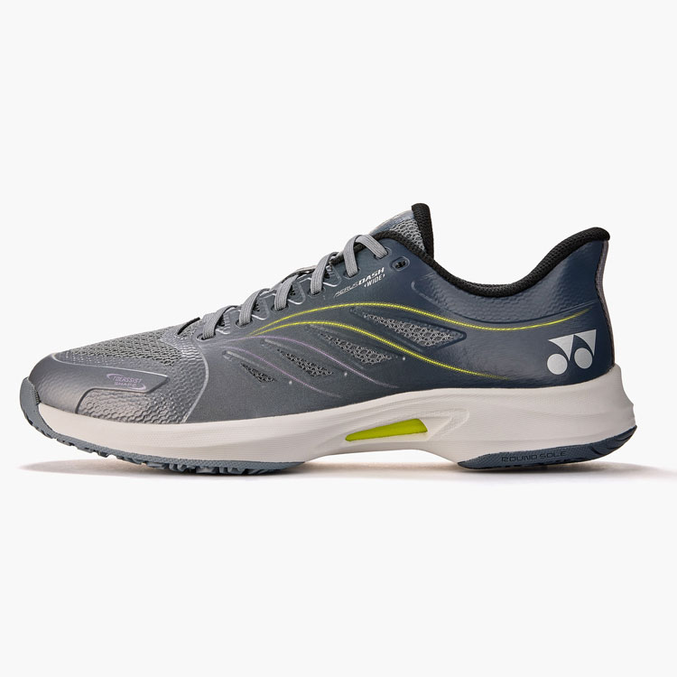 FZONEスポーツの【5のつく日限定店内ポイント最大20倍(8/15 00:00〜23:59迄)】 ヨネックス Yonex パワークッションエアラスダッシュ5WGC SHTAD5WG-695 メンズ レディース テニス シューズ｜アングル3