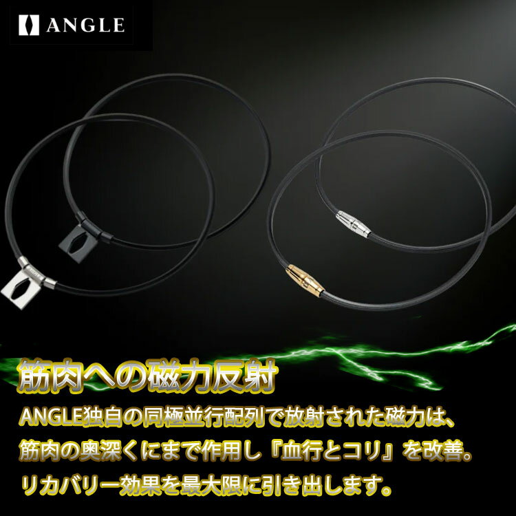 【お買い物マラソン限定店内ポイント最大20倍(2026/5/16 1:59迄)】メール便送料無料 【医療機器】アングル e.モデル 01 ネックレス ANGLE e.MODEL 01 NECKLACE 2