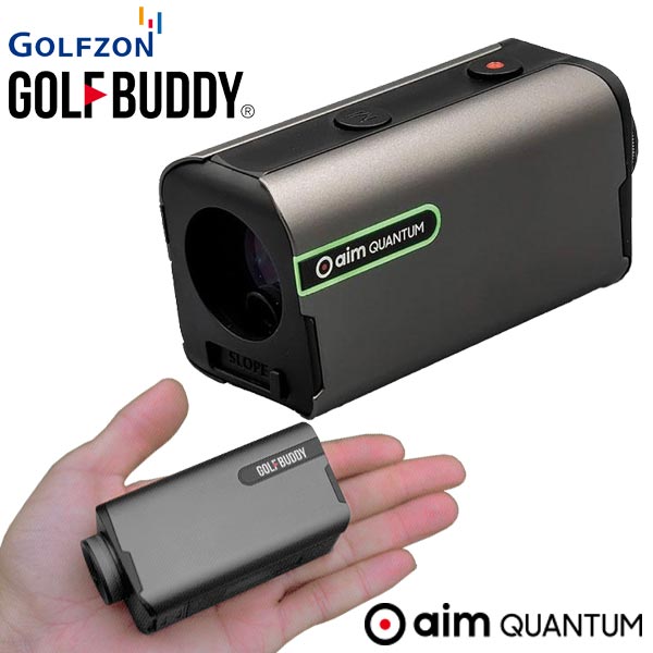 【全品ポイントアップ！マラソン限定店内最大20倍(4/4 20:00〜)】 ゴルフバディ GOLFBUDDY aim Quantum エイム クオンタム GOLFZON レーザー距離計 日本正規品
