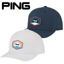 【お買い物マラソン期間限定店内ポイント最大20倍(3/21 20:00〜3/27 1:59迄)】 PING ピン SUNSET CAP 214 サンセット キャップ 214 ゴルフキャップ USAモデル