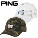 【いちばの日限定店内ポイント最大20倍(7/18 00:00~23:59迄)】 PING ピン LADIES CAMO 214 レディース カモ 214 ゴルフキャップ USAモデル
