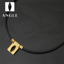 メール便送料無料 【医療機器】アングル e.モデル 01 ネックレス ゴールド ANGLE e.MODEL 01 NECKLACE Pure Gold 24金 Plating 2024モデル(4)
