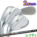 【2本セット】ダイナゴルフ ダイナミクスハイスピン ウェッジ レフティ 標準カーボンシャフト