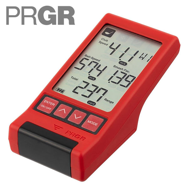 【ブラックフライデー限定店内ポイント最大20倍(11/27 1:59迄】 PRGR プロギア マルチスピード測定器 レッドアイズポケット HS-130 New RED EYES POCKET GMO44 飛距離測定