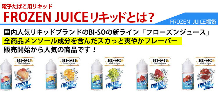 G-7ネットストアの電子タバコ 国産 リキッド アップル メンソール 30ml BI-SO biso ビソー ビーソ 正規品/アイス/ベイプ/フレーバー/安全 プルームテック｜アングル2