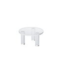 ディスプレイ アクリル 円形ステージ 【Sサイズ ロング丸脚】 直径10cm 透明 クリア 丸 ネイル アクセサリー 展示 おしゃれ かわいい 綺麗 ショップ ...