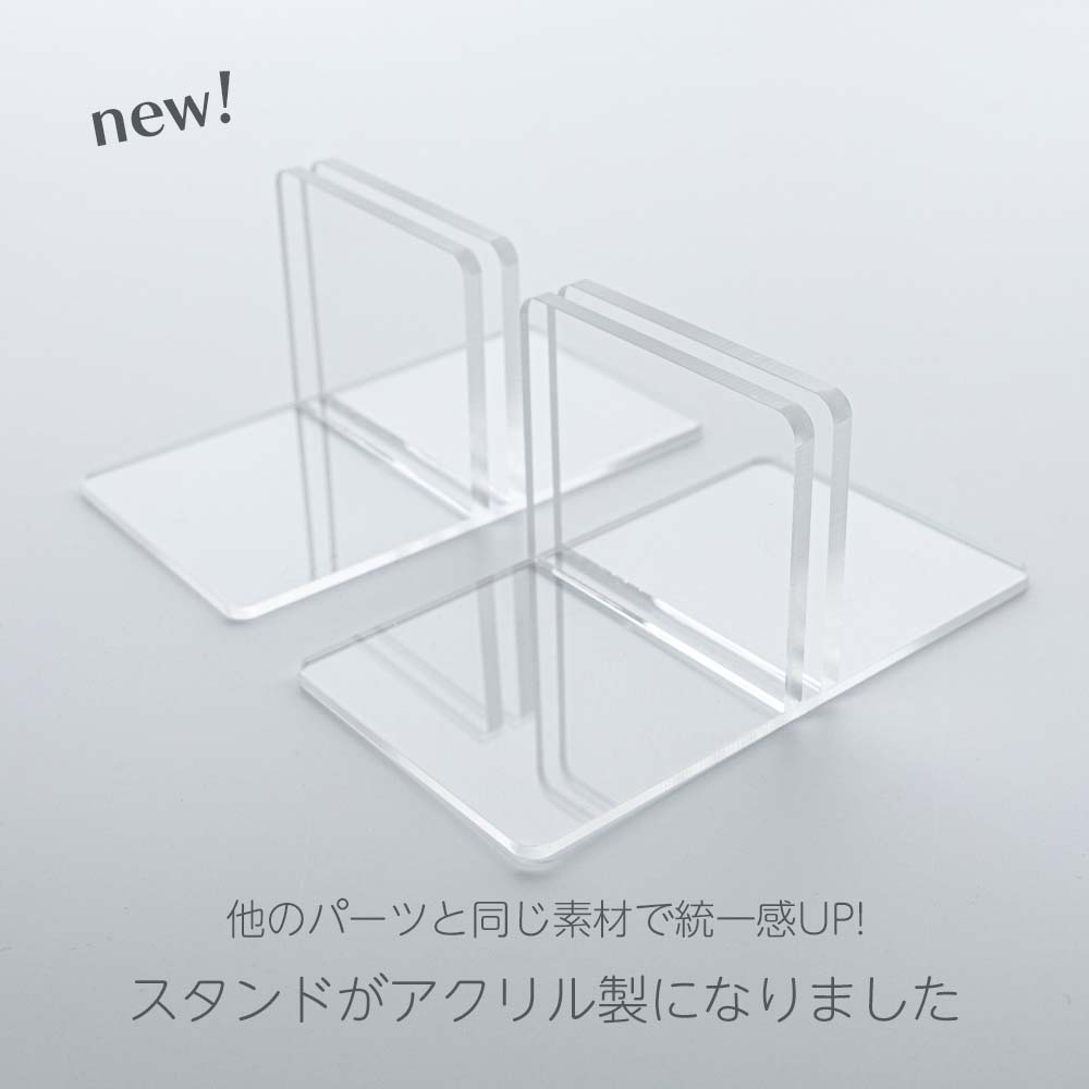 アクリル 有孔ボード 【スターターキット〈小〉】45cm×60cm 穴ピッチ25mm パンチング ボード ペグボード 穴あき パネル 透明 クリア ディスプレイ 展示 フリーマーケット 展示会 売り場作り 推し活 卓上 壁面収納 フォト 写真 トレカ ペン立て ケース 棚 スタンド フック