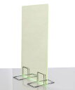-葡萄-マスカット カラーアクリルパーテーション 蛍光黄緑 30cm×45cm 板厚3mm