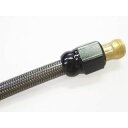 ALCANhands ヴィーナスラインクリアメッシュホース サイズ 300mm カラー アルミブラック MA0300B アルキャンハンズ ブレーキホース・ケーブ...